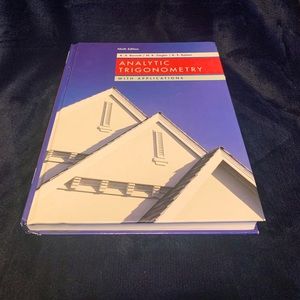 Analytic Trigonometry with Applications College Textbook, 9th Edition